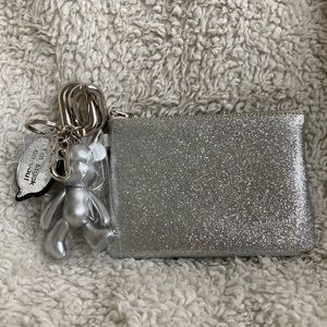 silver bomgom cartoon bear keychain